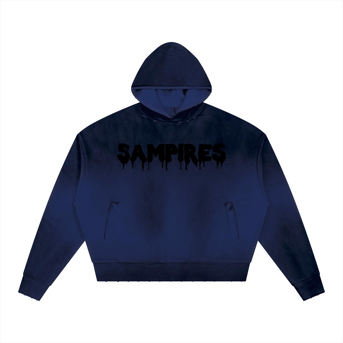 SAMISHIIAA (LIMITED EDITION HALLOWEEN) SUNFADE BOXY HOODIE