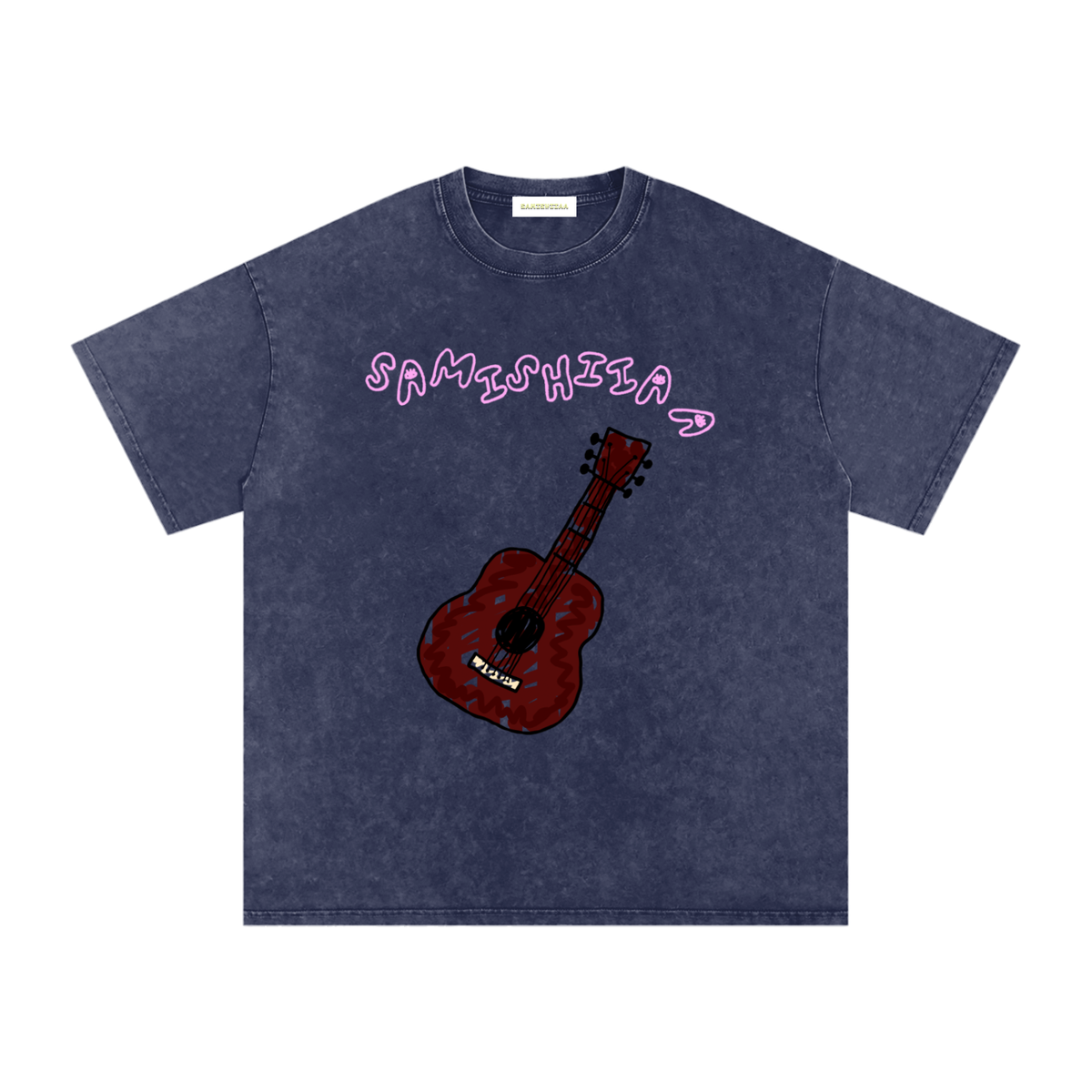 “PUMPKIN EATER” COLORED DERPY COVER ART OVERSIZED COTTON T-SHIRT