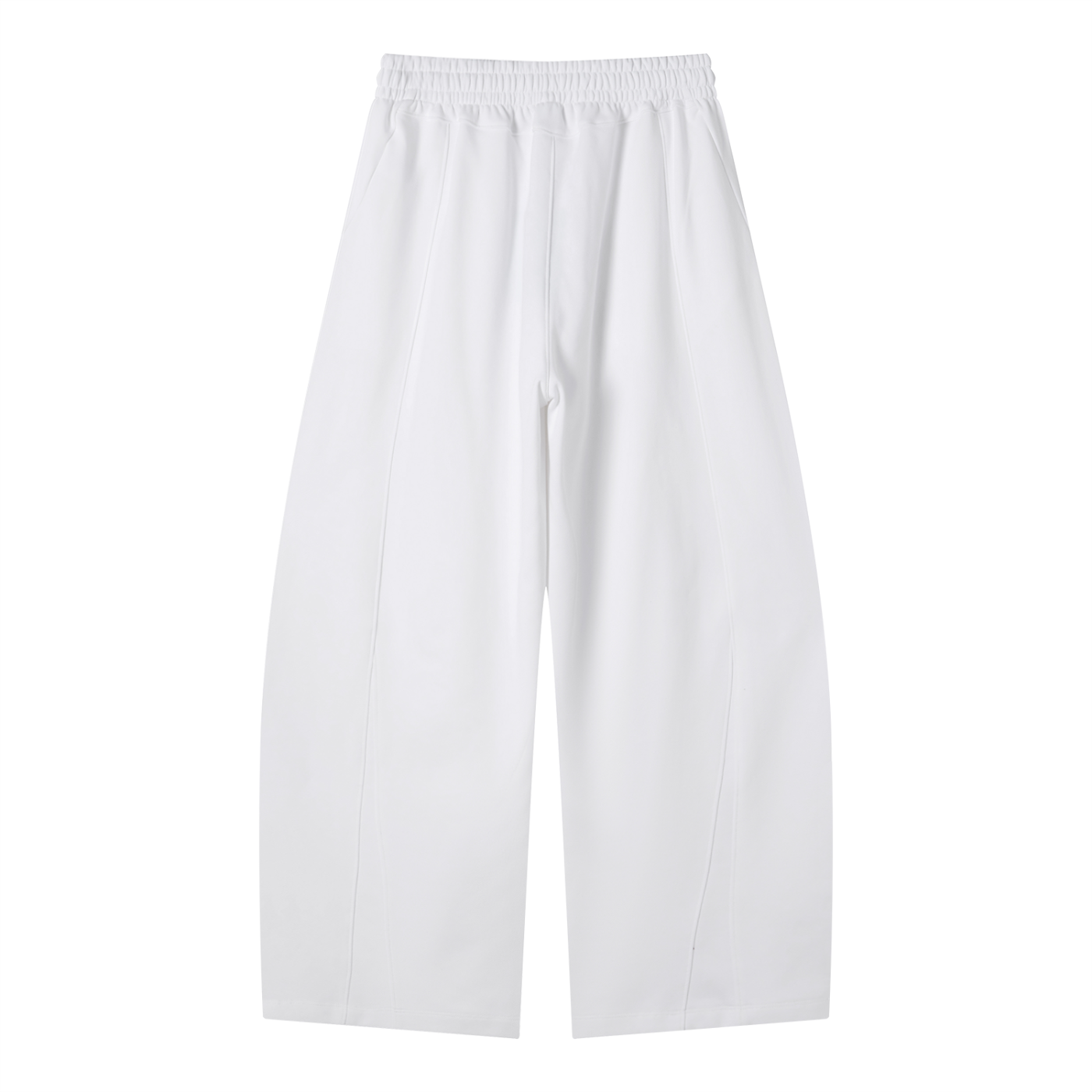 Samishiiaa Heavyweight Wide Leg Panel Sweatpants