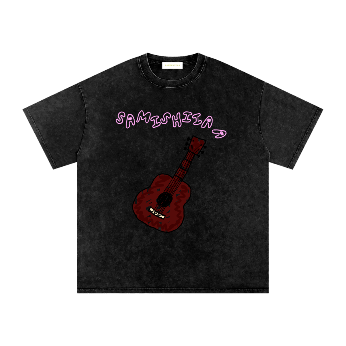 “PUMPKIN EATER” COLORED DERPY COVER ART OVERSIZED COTTON T-SHIRT