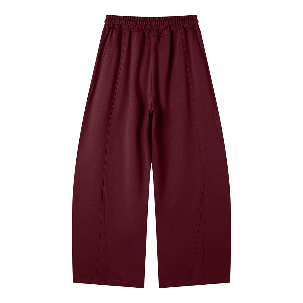 Samishiiaa Heavyweight Wide Leg Panel Sweatpants