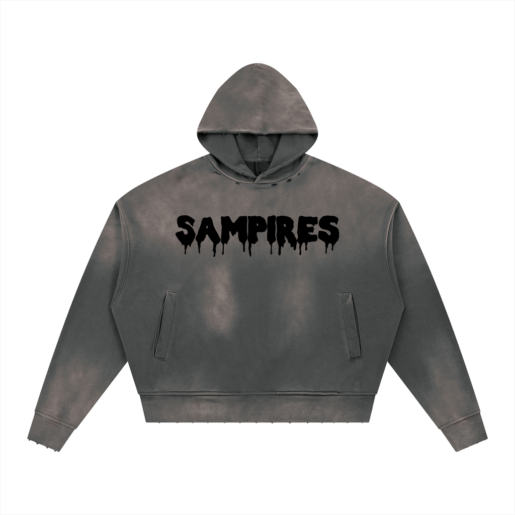 SAMISHIIAA (LIMITED EDITION HALLOWEEN) SUNFADE BOXY HOODIE