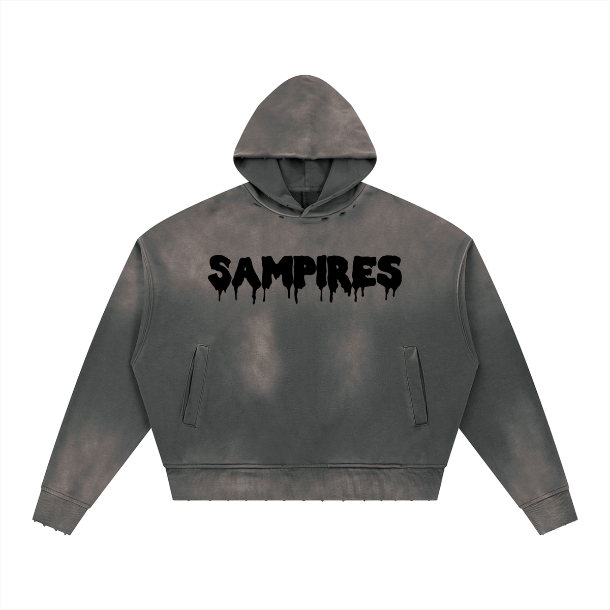SAMISHIIAA (LIMITED EDITION HALLOWEEN) SUNFADE BOXY HOODIE