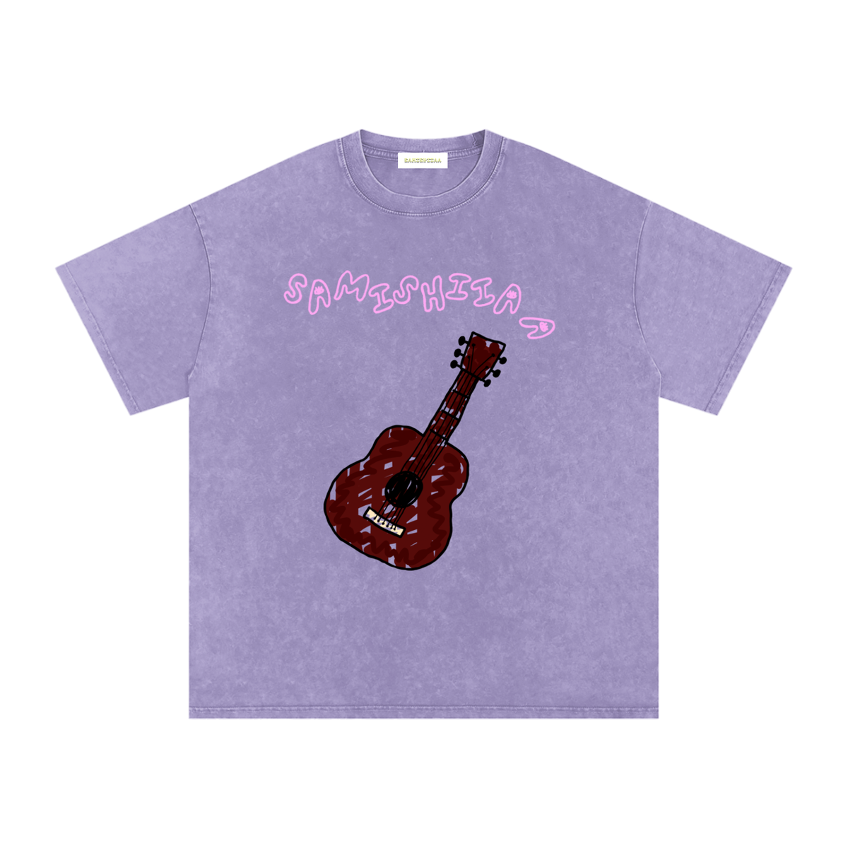 “PUMPKIN EATER” COLORED DERPY COVER ART OVERSIZED COTTON T-SHIRT