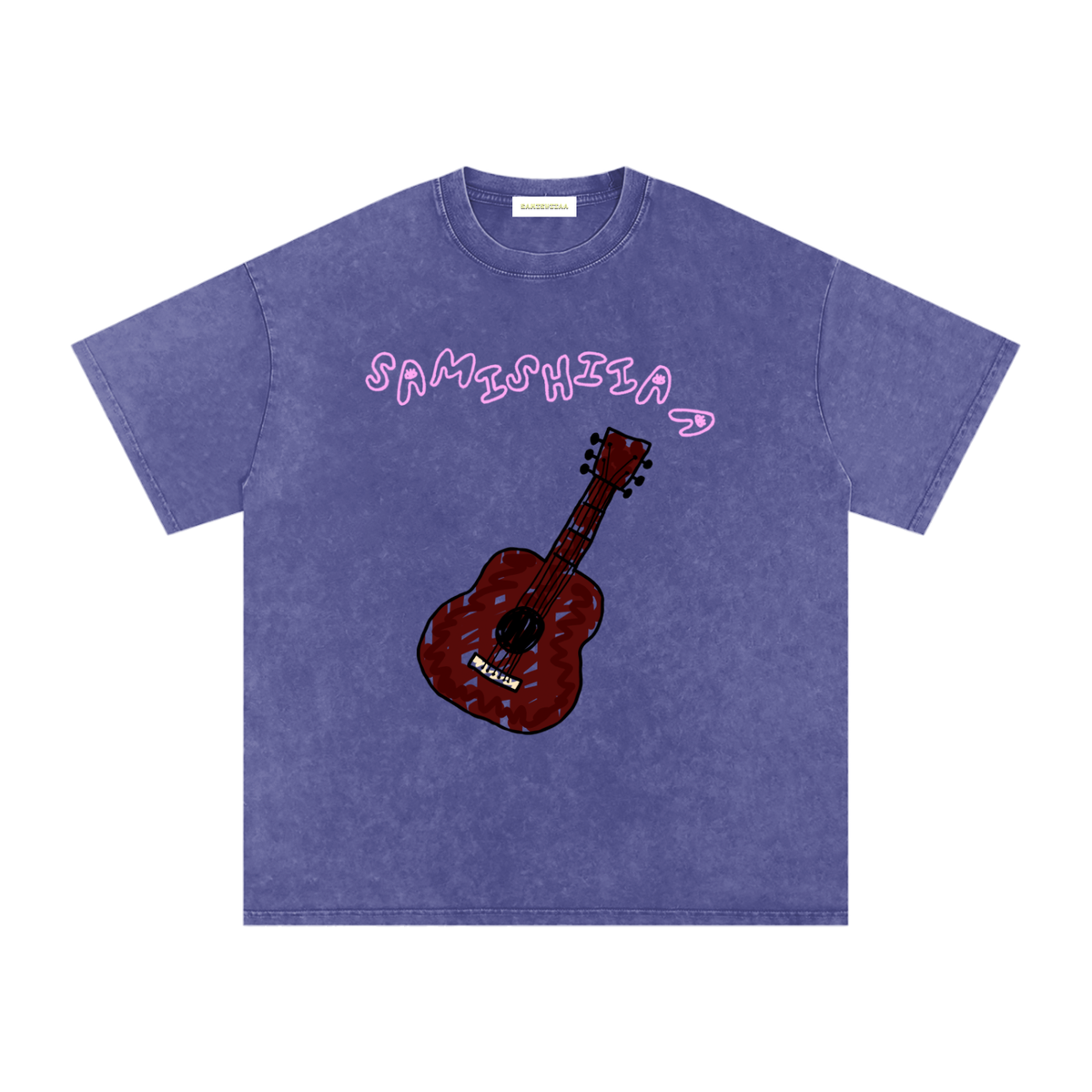 “PUMPKIN EATER” COLORED DERPY COVER ART OVERSIZED COTTON T-SHIRT