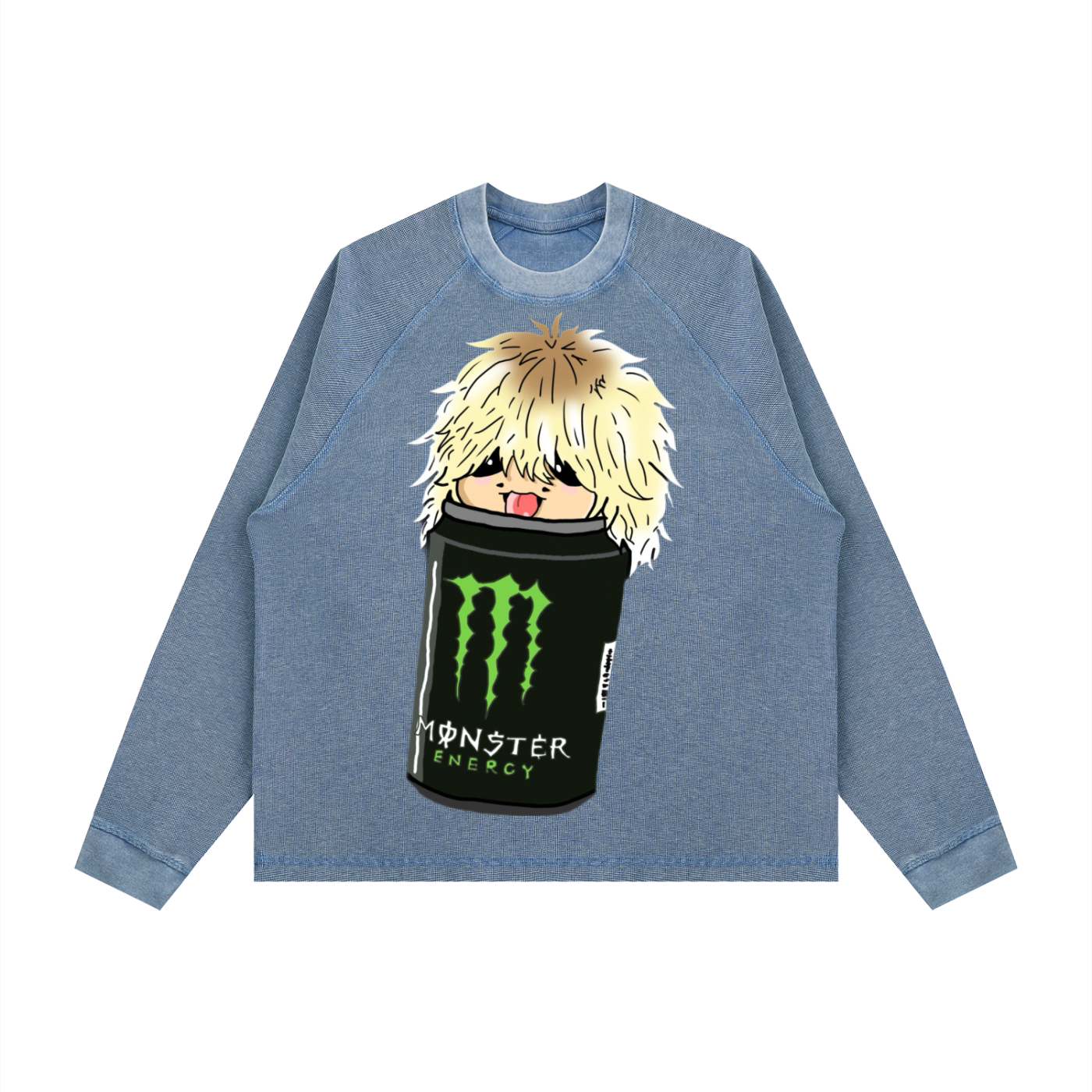 Samishiiaa Unisex Vintage Wash Boxy  waffle  T-Shirt