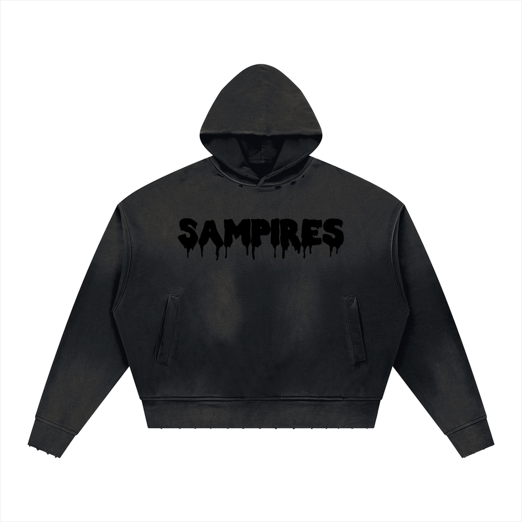 SAMISHIIAA (LIMITED EDITION HALLOWEEN) SUNFADE BOXY HOODIE
