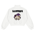 SAMISHIIAA (LIMITED EDITION HALLOWEEN) Loose Fleece Quarter-Zip Sweatshirt