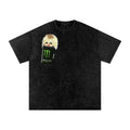 Samishiiaa oversized washed cotton shirt