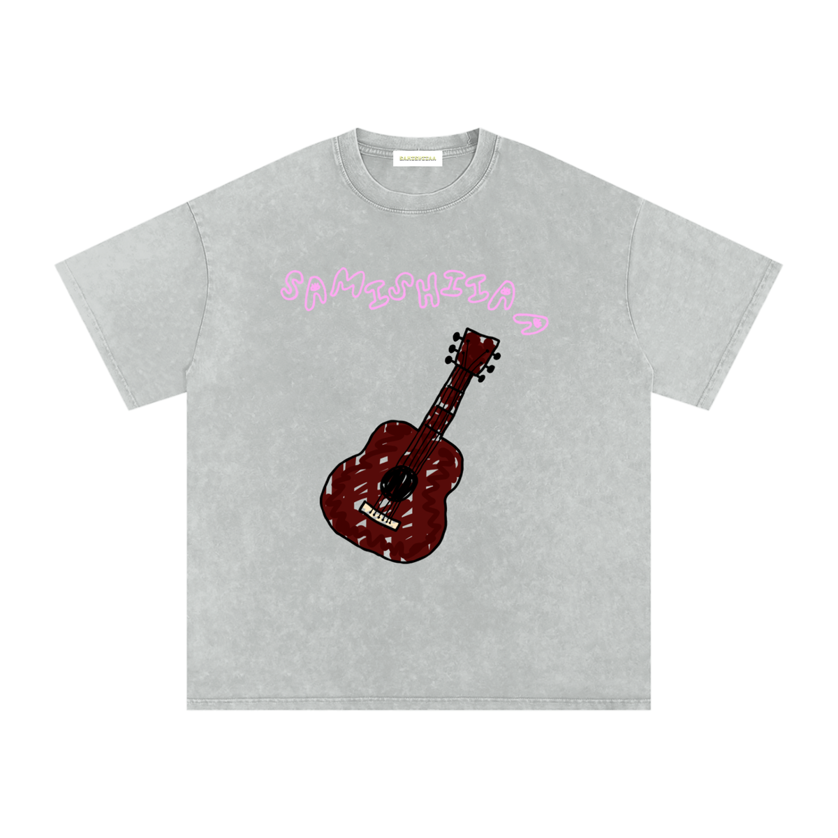 “PUMPKIN EATER” COLORED DERPY COVER ART OVERSIZED COTTON T-SHIRT
