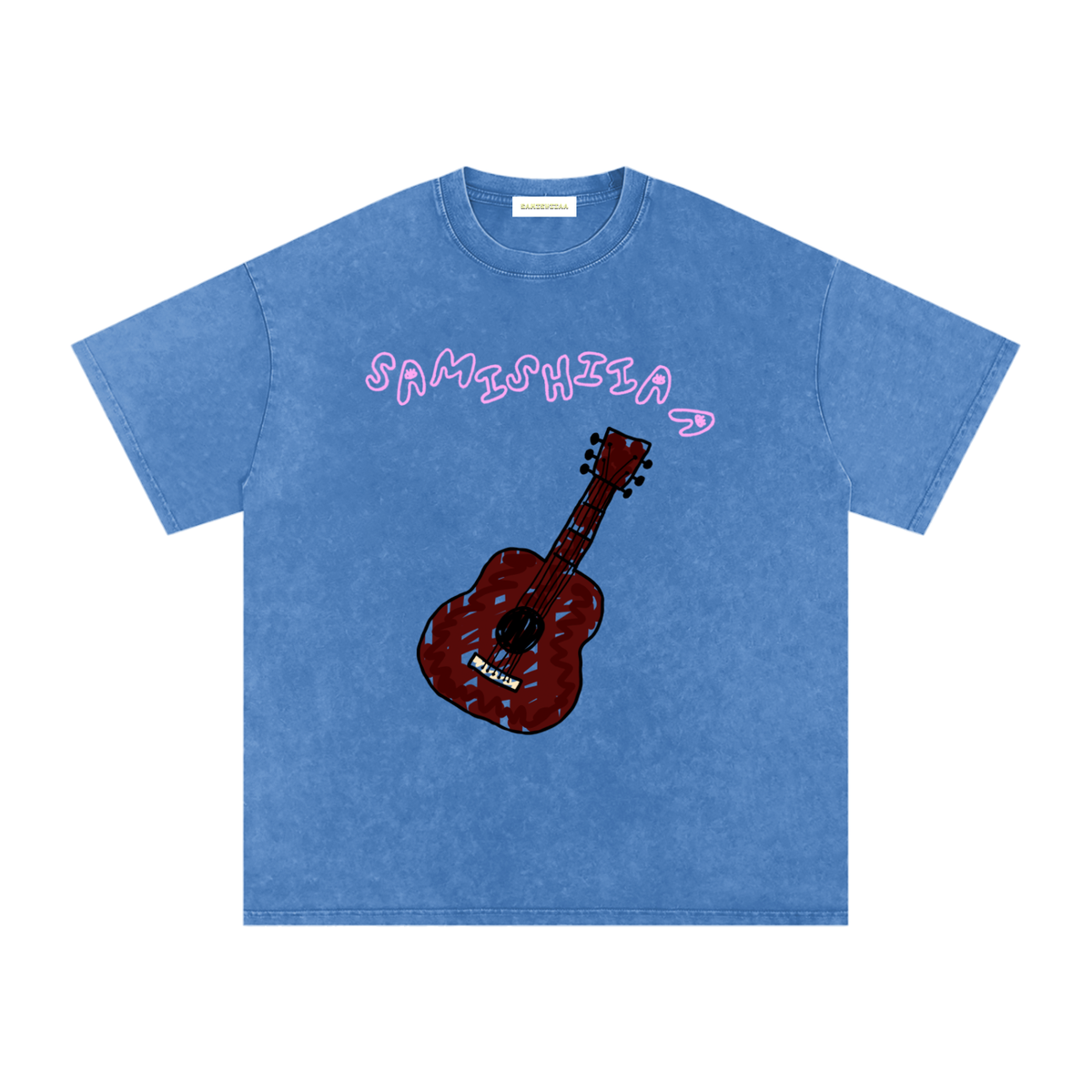 “PUMPKIN EATER” COLORED DERPY COVER ART OVERSIZED COTTON T-SHIRT