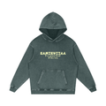 Samishiiaa Snow Washed Loose Cotton Hoodie