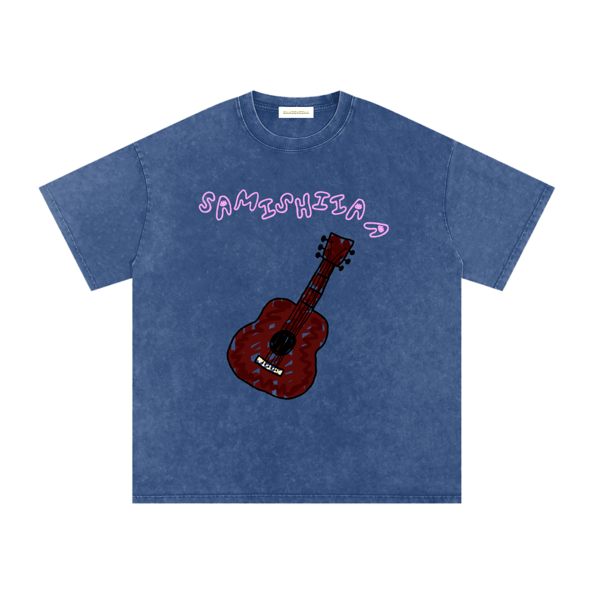 “PUMPKIN EATER” COLORED DERPY COVER ART OVERSIZED COTTON T-SHIRT