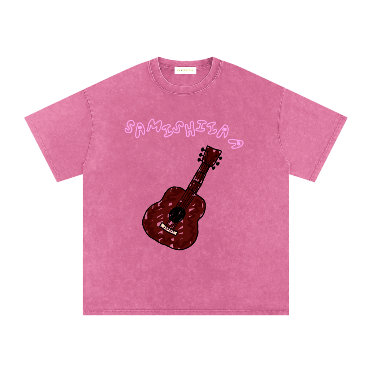 “PUMPKIN EATER” COLORED DERPY COVER ART OVERSIZED COTTON T-SHIRT