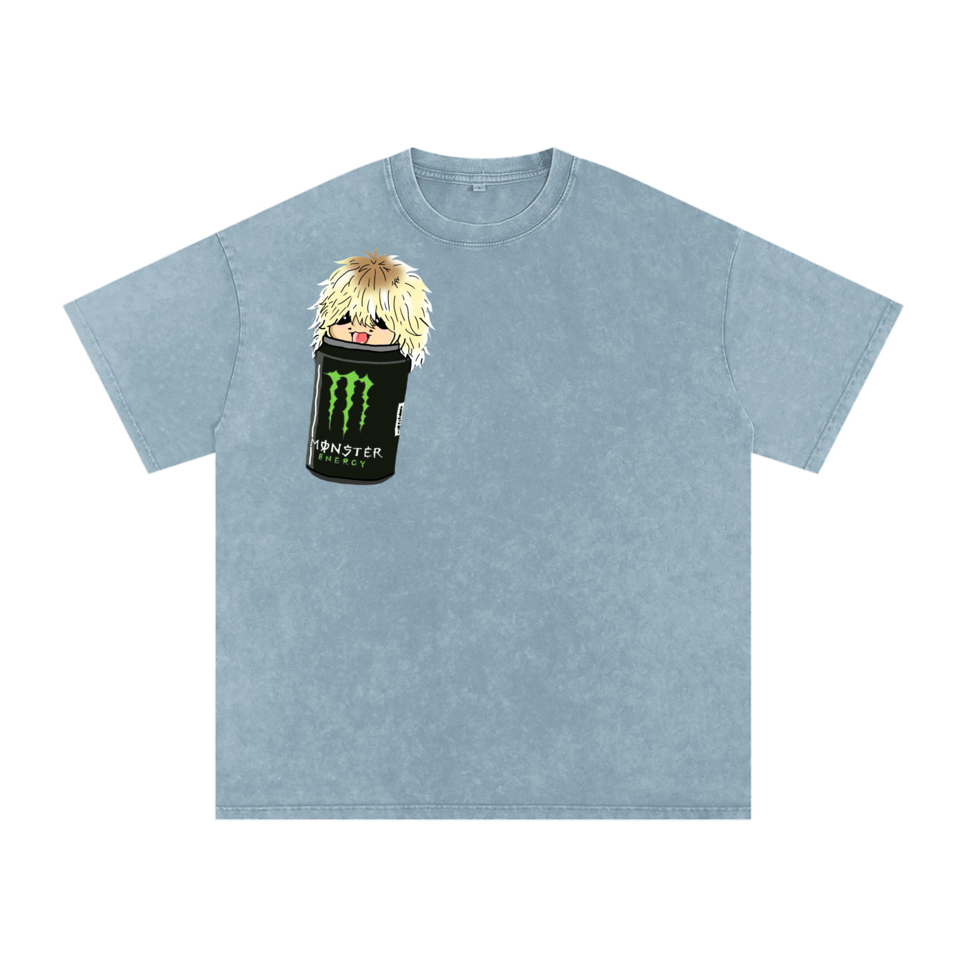 Samishiiaa oversized washed cotton shirt