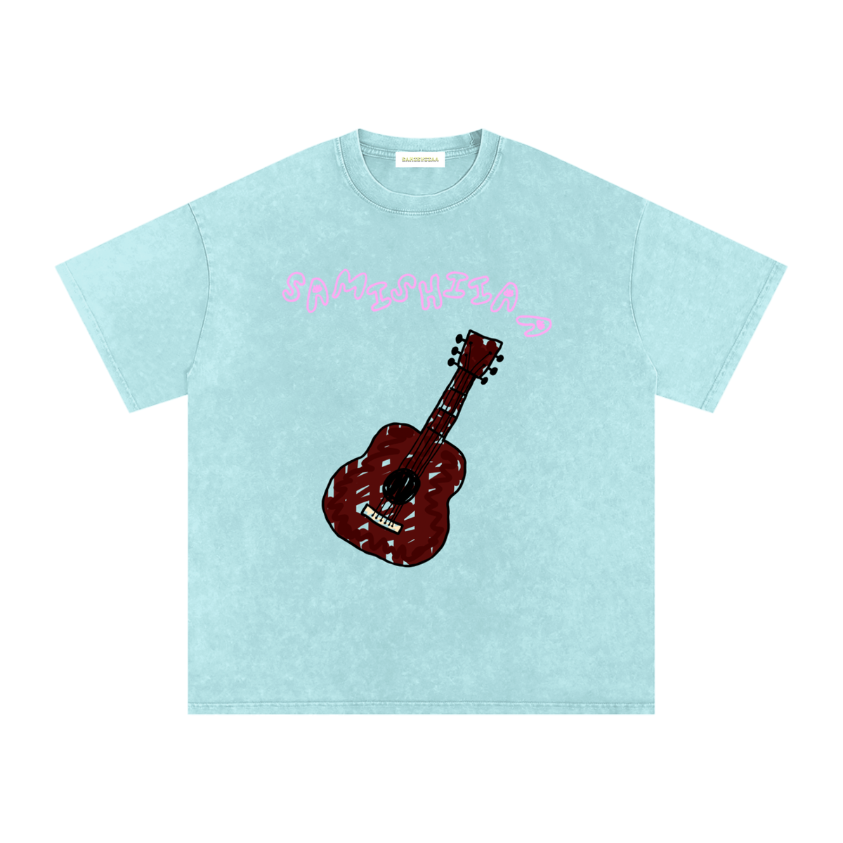 “PUMPKIN EATER” COLORED DERPY COVER ART OVERSIZED COTTON T-SHIRT