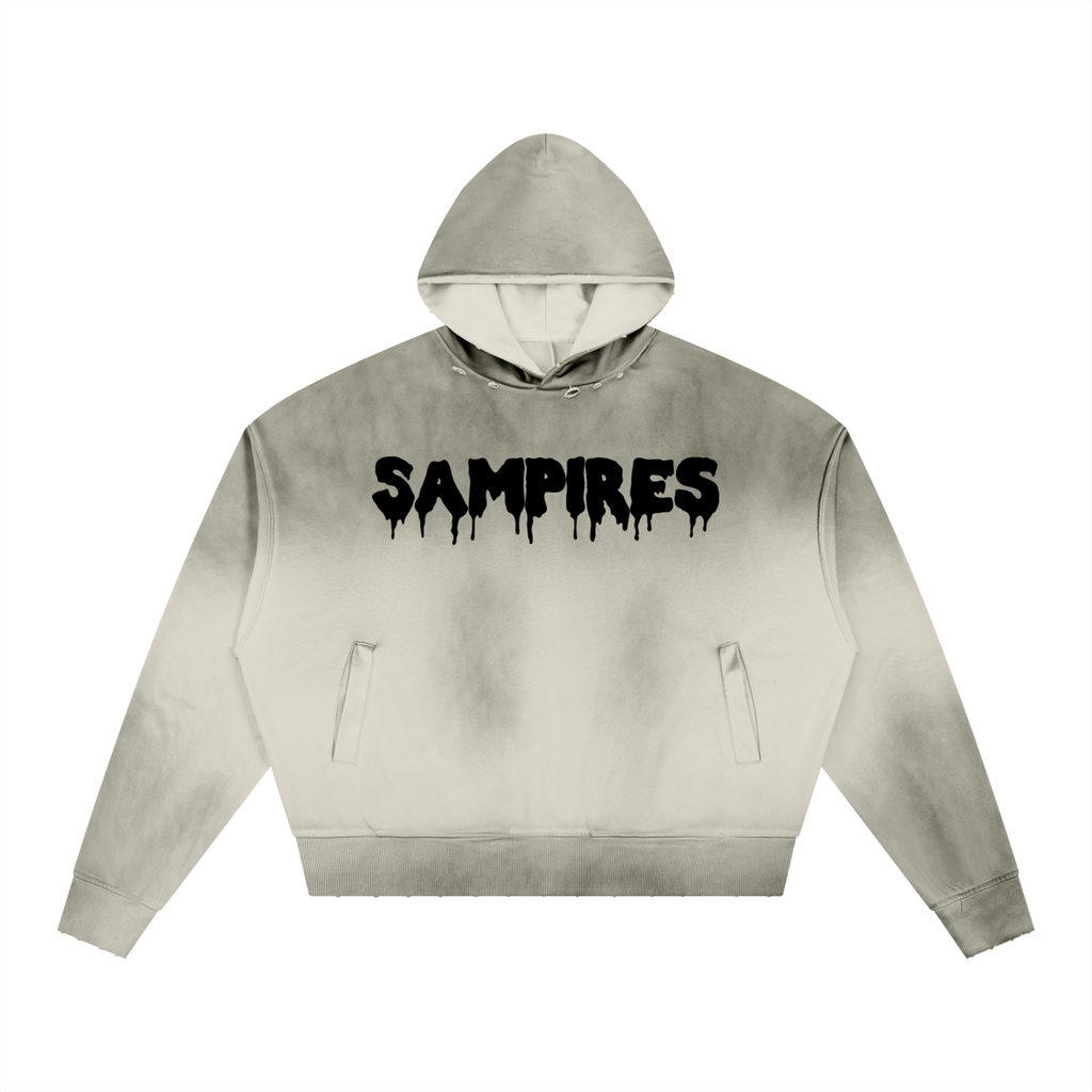 SAMISHIIAA (LIMITED EDITION HALLOWEEN) SUNFADE BOXY HOODIE