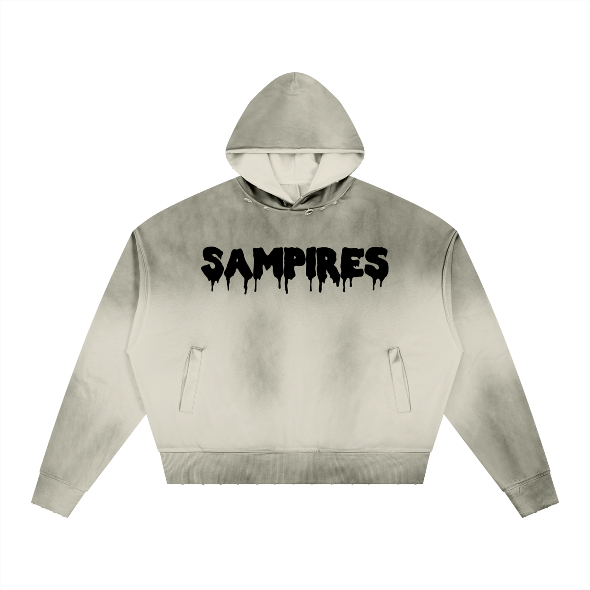 SAMISHIIAA (LIMITED EDITION HALLOWEEN) SUNFADE BOXY HOODIE