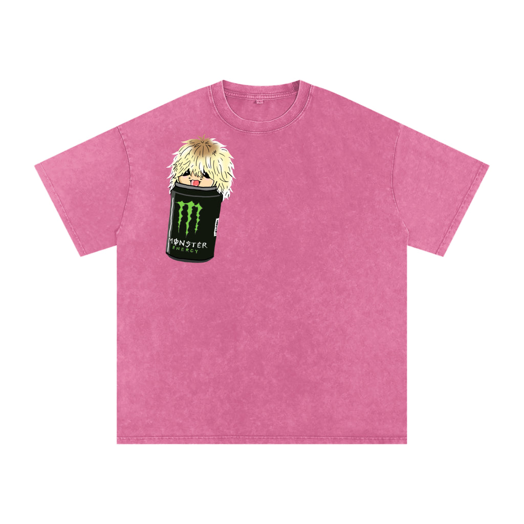 Samishiiaa oversized washed cotton shirt